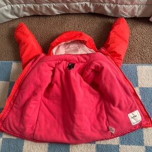 all in motion Bright Pink Hooded Puffer Jacket for Kids